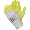 Tegera, Cut Resistant Gloves, Yellow/White, EN388: 2016, 4, X, 4, 3, B, PU Palm, Dyneema®/Lycra, Size 9 thumbnail-0