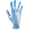 Disposable Gloves, Blue, Vinyl, 20mil Thickness, Powder Free, Size M, Pack of 100 thumbnail-1