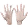 Disposable Gloves, Clear, Vinyl, 20mil Thickness, Powder Free, Size M, Pack of 100 thumbnail-0