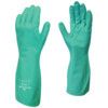 730, General Handling Gauntlet, Green, Nitrile Coating, Cotton Liner, Size XL thumbnail-0