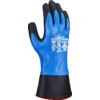 S-TEX 377SC, Cut Resistant Gloves, Black/Blue, EN388: 2016, 4, X, 4, 1, D, Nitrile Foam/PVC Palm & Finger Tips, Hagane Coil®, Size 8 thumbnail-0