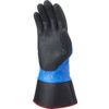 S-TEX 377SC, Cut Resistant Gloves, Black/Blue, EN388: 2016, 4, X, 4, 1, D, Nitrile Foam/PVC Palm & Finger Tips, Hagane Coil®, Size 10 thumbnail-1