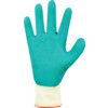 310 Mechanical Hazard Gloves, Green/Natural, Cotton Liner, Latex Coating, EN388: 2016, 2, 1, 4, 2, X, Size 10 thumbnail-2