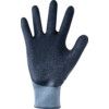 330 Mechanical Hazard Gloves, Black/Grey, Cotton Liner, Latex Coating, EN388: 2003, 2, 1, 4, 2, Size 7 thumbnail-2