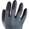 330 Mechanical Hazard Gloves, Black/Grey, Cotton Liner, Latex Coating, EN388: 2003, 2, 1, 4, 2, Size 7 thumbnail-4