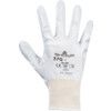 370 Mechanical Hazard Gloves, Grey/White, Nylon Liner, Nitrile Coating, EN388: 2016, 4, 1, 2, 1, X, Size 6 thumbnail-1