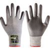 Cut Resistant Gloves, Grey, EN388: 2016, 4, X, 4, 2, C, PU Palm, HPPE/Polyester, Size 8 thumbnail-0