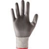 Cut Resistant Gloves, Grey, EN388: 2016, 4, X, 4, 2, C, PU Palm, HPPE/Polyester, Size 6 thumbnail-2