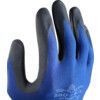 380 Mechanical Hazard Gloves, Black/Blue, Nylon Liner, Nitrile Foam Coating, EN388: 2016, 3, 1, 2, 1, X, Size 7 thumbnail-4