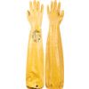 772, Chemical Resistant Gloves, Yellow, Nitrile, Cotton Liner, Size 8 thumbnail-0