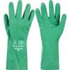 731, Chemical Resistant Gloves, Green, Cotton Flocked Liner, Size 7 thumbnail-0