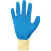 GP-KV1, Cut Resistant Gloves, Blue/Yellow, EN388: 2016, 3, X, 4, 3, C, Latex Palm, Aramid, Size 8 thumbnail-2