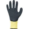 S-Tex, Cut Resistant Gloves, Black/Yellow, EN388: 2016, 3, X, 4, 4, F, Latex Palm, Polyester, Size 10 thumbnail-2