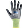 Sapphire Aero, Cut Resistant Gloves, Black/Green, EN388: 2016, 4, X, 4, 2, C, Nitrile Palm, HPPE, Size 9 thumbnail-1