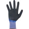 Oregon Mechanical Hazard Gloves, Blue/Black, Nylon Liner, Nitrile Coating, EN388: 2016, 4, 1, 2, 1, X, Size 9 thumbnail-2