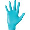 Teal Disposable Gloves, Green, Nitrile, 4.8mil Thickness, Powder Free, Size L, Pack of 20 thumbnail-2