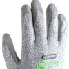 T5PU™, Cut Resistant Gloves, Grey, EN388: 2016, 4, X, 4, 3, D, PU Palm & Finger Tips, HPPE, Size 8 thumbnail-4