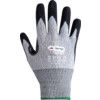 Cut Resistant Gloves, Black/Grey, EN388: 2016, 4, X, 4, 4, E, Nitrile Foam Palm, Glass/HPPE/Polyester/Spandex/Steel, Size 7 thumbnail-1