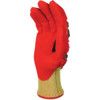 Torben, Impact Gloves, Red/Yellow, HPPE/Nylon, Nitrile Coating, EN388: 2016, 4, X, 4, 3, C, P, Size 8 thumbnail-2