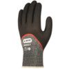 Radius 5, Cut Resistant Gloves, Black/Grey, EN388: 2003, 4, 5, 3, 4, Nitrile ¾ Coated, HPPE/Nylon, Size 9 thumbnail-0