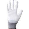 Quartz Mechanical Hazard Gloves, White, Nylon Liner, Polyurethane Coating, EN388: 2003, 4, 1, 3, 1, Size 8 thumbnail-2