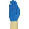 SAPPHIRE GARNET 10G ARAMID CUT LEVEL C LATEX GLOVE (L) thumbnail-1