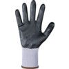 Mechanical Hazard Gloves, Black/Grey, Nylon/Spandex Liner, Nitrile Foam Coating, EN388: 2016, 4, 1, 2, 1, X, Size 8 thumbnail-2