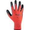 Mechanical Hazard Gloves, Black/Red, Nylon Liner, Nitrile Foam Coating, EN388: 2016, 4, 1, 2, 1, A, Size 6 thumbnail-1