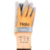 Cut Resistant Gloves, 13 Gauge Cut B, Size 6, Grey & Orange, Nylon-PU Palm, EN388: 2016 thumbnail-3