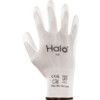 Mechanical Hazard Gloves, White, Nylon Liner, Polyurethane Coating, EN388: 2016, 4, 1, 4, 1, X, Size 10 thumbnail-1