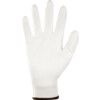 13 GAUGE NYLON LINED PU COATED GLOVES WHITE (SIZE-12) thumbnail-2