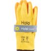 Mechanical Hazard Gloves, Orange/Yellow, Cotton/Polyester Liner, Latex Coating, EN388: 2016, 2, 1, 4, 3, X, Size 11 thumbnail-3