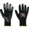 2232233 Polytril Mix Mechanical Hazard Gloves, Black, Cotton/Polyamide Liner, Nitrile Coating, EN388: 2016, 4, 1, 3, 2, X, Size 11 thumbnail-0