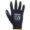 2232233 Polytril Mix Mechanical Hazard Gloves, Black, Cotton/Polyamide Liner, Nitrile Coating, EN388: 2016, 4, 1, 3, 2, X, Size 10 thumbnail-1