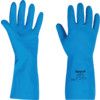 2095320 Finedex Nitrasoft, Chemical Resistant Gloves, Blue, Nitrile, Unlined, Size 10 thumbnail-0