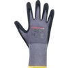 2332663 Polytril™ Flex, General Handling Gloves, Black/Grey, Nitrile Coating, Polyamide Liner, Size 7 thumbnail-1