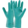 Camatril 730, Chemical Resistant Gloves, Green, Nitrile, Cotton Flocked Liner, Size 7, Pack of 10 thumbnail-0