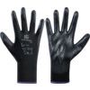 G40 Mechanical Hazard Gloves, Black, Nylon Liner, Polyurethane Coating, EN388: 2003, 3, 1, 3, 1, Size 8 thumbnail-0