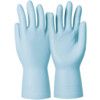 Dermatril 743 Disposable Gloves, Blue, Nitrile, 7.9mil Thickness, Powder Free, Size 11, Pack of 50 thumbnail-0