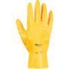 Titan 375 Mechanical Hazard Gloves, Yellow, Cotton Liner, Nitrile Coating, EN388: 2016, 3, 1, 1, 1, X, Size 9 thumbnail-1