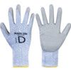 Krytech, Cut Resistant Gloves, Blue/Grey, EN388: 2016, 4, X, 4, 3, D, PU Palm, HDPE Liner, Size 8 thumbnail-0