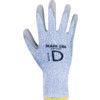 Krytech, Cut Resistant Gloves, Blue/Grey, EN388: 2016, 4, X, 4, 3, D, PU Palm, HDPE Liner, Size 7 thumbnail-1