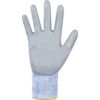 Krytech, Cut Resistant Gloves, Blue/Grey, EN388: 2016, 4, X, 4, 3, D, PU Palm, HDPE Liner, Size 7 thumbnail-2