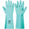 Stansolv 381, Chemical Resistant Gloves, Green, Nitrile, Cotton Liner, Size 8 thumbnail-0