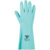 Stansolv 381, Chemical Resistant Gloves, Green, Nitrile, Cotton Liner, Size 11 thumbnail-1