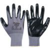 Ultrane 553™ Mechanical Hazard Gloves, Black, Textile Liner, Nitrile Coating, EN388: 2016, 4, 1, 2, 1, X, Size 10 thumbnail-0