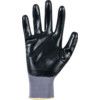 Ultrane 553™ Mechanical Hazard Gloves, Black, Textile Liner, Nitrile Coating, EN388: 2016, 4, 1, 2, 1, X, Size 8 thumbnail-2