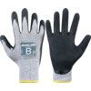 Krytech, Cut Resistant Gloves, Black/Grey, EN388: 2016, 4, 3, 4, 2, B, Nitrile Palm, HDPE Liner, Size 9 thumbnail-0