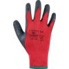 Cut Resistant Gloves, Black/Red, Latex Coating, EN388: 2003, 3, 2, 4, 1, Size 8 thumbnail-1