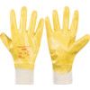 N250Y Nitrotough Mechanical Hazard Gloves, Yellow, Cotton Liner, Nitrile Coating, EN388: 2016, 4, 1, 1, 1, A, Size 7 thumbnail-0